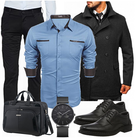 Blau Overall COOFANDY kombinieren