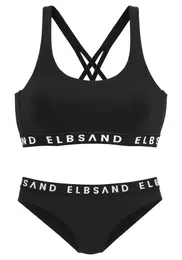 Bikiny černá / bílá