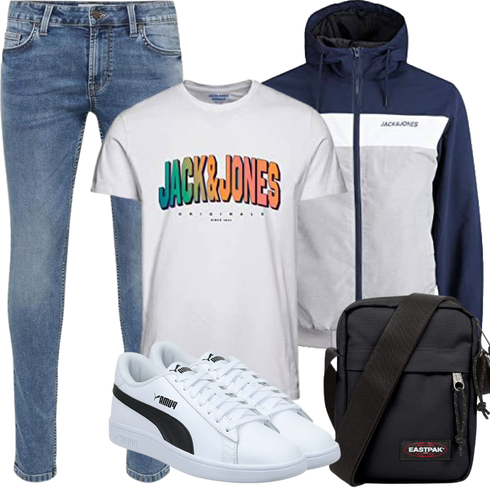 Grau Sneaker/Schuh Puma kombinieren