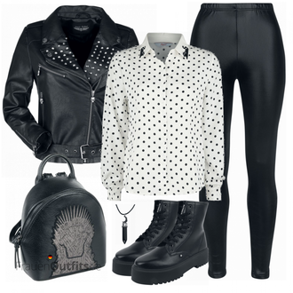 Outfit mit Blau Tasche Game of Thrones "Modischer Look für die Freizeit"