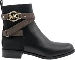 Michael Kors Rory Flat Bootie Dames Laars - Zwart - Maat 37