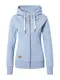 Ragwear Sweatjacke ''''PAYA'''' chamois / hellblau