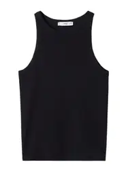 MANGO Top ''''TINI'''' schwarz