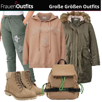 Gefütterte Outfit mit Beige/Khaki/Braun Klassischer Stiefel/Wasserdichter Stiefel/TrekkingStiefel/SpringerStiefel/Winter Stiefelette/Gefütterte Stiefelette/Wattierte Stiefel/Herren Lederschuhe/SchnürStiefel/Winter Stiefel Tom Tailor "Winterlicher Look"