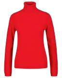 Rote Rollkragenpullover aus Kaschmir image