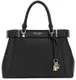 GUESS Handtas Schoudertas Anadela Satchel Bag Black Zwart