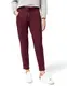 TOM TAILOR Denim Damen Sweathose mit Tunnelzug Hose, Rot (Wine Red 4545), 38 (Herstellergröße: M)