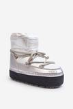 Srebrna Kovinski Superga za dame image
