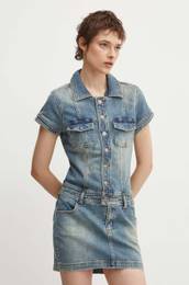 Jeans obleka W4YG62 D4ON0