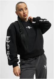 Warning Hoody black
