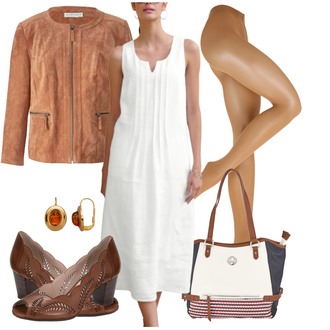 Outfit mit High Heel GERRY WEBER "Cooler Look Für Den Frühling"