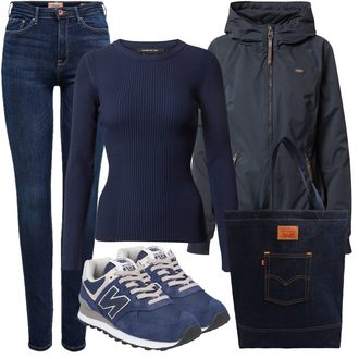Outfit mit Strickpullover Karen Millen "Leichtes Outfit"