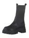 MARCO TOZZI Stiefelette graumeliert / schwarz