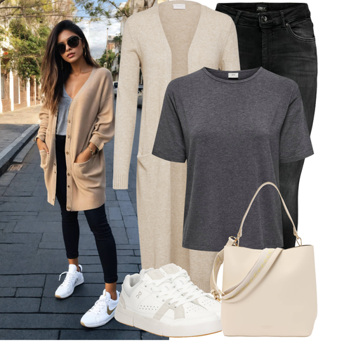 Comment poter Gris clair/Gris/Gris foncé Chemise et Haut/T-shirt/Top Longueur Classique/Chaussures de course pour hommes/T-shirt Fonctionnel/Chemise en tricot/Chemise en maille/T-shirt à Manches Courtes/Top Court JdY