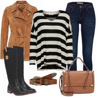 Outfit mit Weiß Freaky Nation "OnlyPulli"