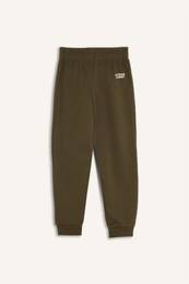 Girl's Printed Jogger Sweatpants with Elastic Waistband