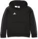 adidas Kinder Core 18 Hoodie, Schwarz (Black/White), 116