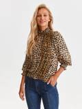 Leopard Velike velikosti Bluze za dame image