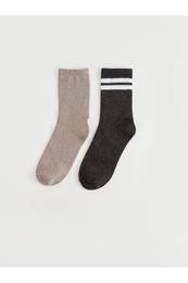 Lw - Patterned Women's Socks 2 Pack