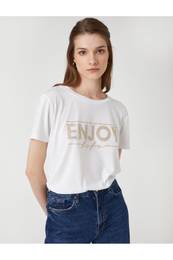 Stone T-Shirt Short Sleeve Crew Neck