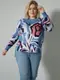 Pullover blau Sara Lindholm