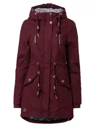 Ragwear Parka ''''ELSIE'''' weinrot