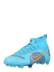 NIKE Fuballschuh orange / rot / dunkelblau / hellblau
