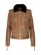 BE EDGY Lederjacke ROSE braun