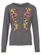 Heine Strickjacke graumeliert
