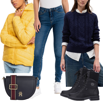 Outfity na zimu Streetwear s Černá Kožené pánské obuv/Zimní kotníková bota/Zimní kozačka z jehněčí kůže/Nepromokavá kozačka/Ovčí Kožešinová Bota/Kotníková Bota s Podšívkou/Bojová Bota/Šněrovací Kotníková Bota/Klasická kozačka/Vycpaná kozačka Rieker "Zimní outfity"Look: Ležérní, Unisex, Sportovní, Streetwear, Šik, Premium, Trendový