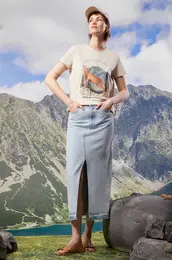 Bombana kratka majica enski, be barva