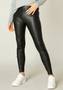 Glänzende Lederleggings image