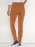 Orange High Waist Jeans image