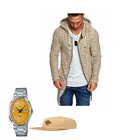 Beige Overall Amaci&Sons kombinieren
