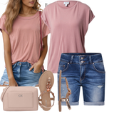 Outfits mit Jeansshorts image