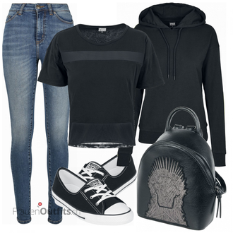 Outfit mit Blau Rucksack Game of Thrones "Cooles Outfit"