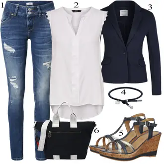 Summer outfits - curvy "Priložnostna oblačila"