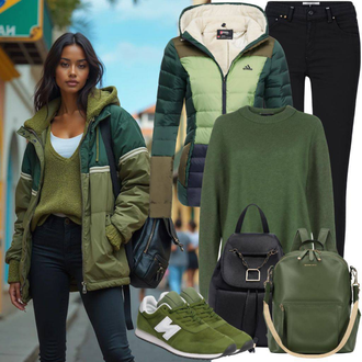 Tenues d'Hiver Chaleur avec Couleurs Néon/Vert Veste de Ski/Doudoune/Veste en Duvet/Veste de Neige/Veste d'Hiver/Veste de Ski de Randonnée The North Face "Tenue de printemps confortable"
