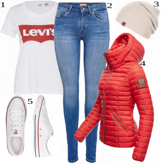 Outfit sa Bijela Tenisica Converse "Tvoj otmjeni outfit"