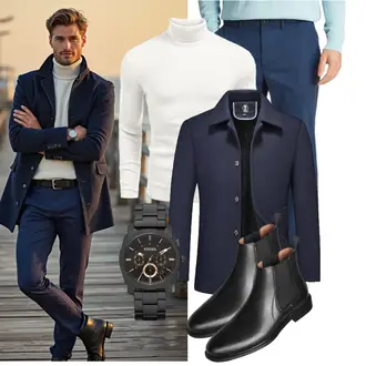 Business Outfits Herbst mit COOFANDY "Business Outfit"