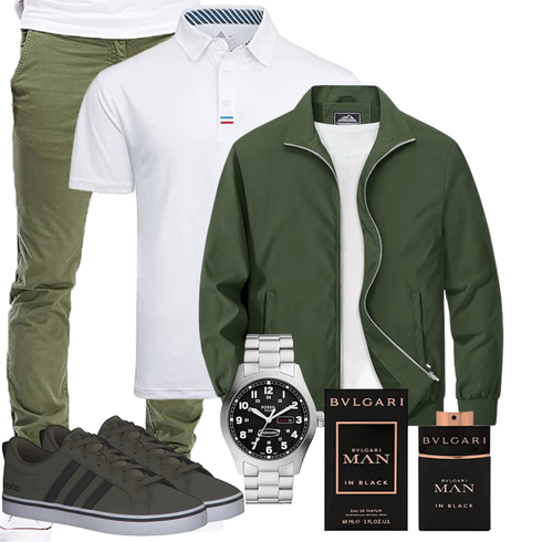 Grün/DunkelGrün Jacke mit Seitlichem Reißverschluss/WendeJacke/RipstopJacke/SommerJacke/UniformJacke/FrühlingsJacke/Leichte Jacke/Innenfutter Jacke/FliegerJacke/BomberJacke/CoachJacke/NylonJacke MAGCOMSEN kombinieren