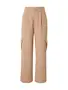 Beige Wide Leg Cargohosen image