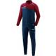 JAKO Herren Trainingsanzug Polyester Competition 2.0, marine/dunkelrot, M, M9118