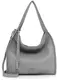 SURI FREY Schoudertas Franzy Hobo Bag Lightgrey Lichtgrijs