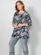 Shirt marineblau/off-white Janet & Joyce