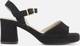 Tamaris Comfort Sandalen met hak zwart Leer - Dames - Maat 37