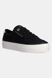 Teniske ESSENTIAL VULC TEXTILE SNEAKER enske, rna barva, FW0FW08323