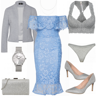 Outfit mit Blau lipsy "Donna"