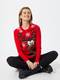 VERO MODA Trui  rood / bruin / wit / goud