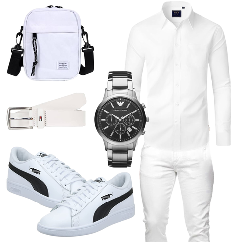Grau Sneaker/Schuh Puma kombinieren